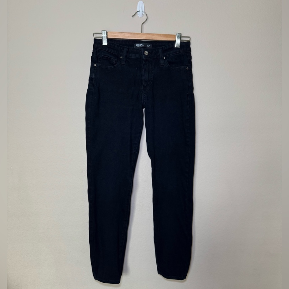 Women’s Just Black 26p skinny black jeans